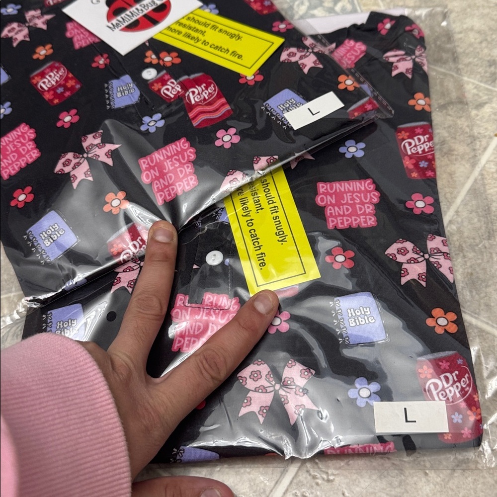 50 pc for 100$ soft bamboo pajama tunic dress cute prints for Christmas gif - Picture 11 of 11